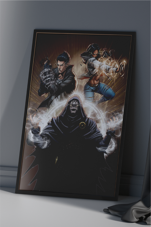 Curse & Vella Poster
