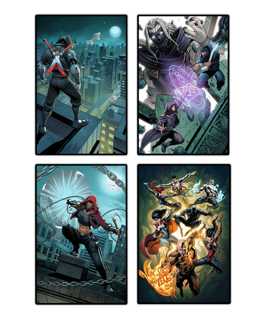 Da Ten Shi Comic + Novella Preorder + 2 Future Comics: Style Assassins & Sparrow